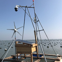 福建海上养殖场无线监控成功案例